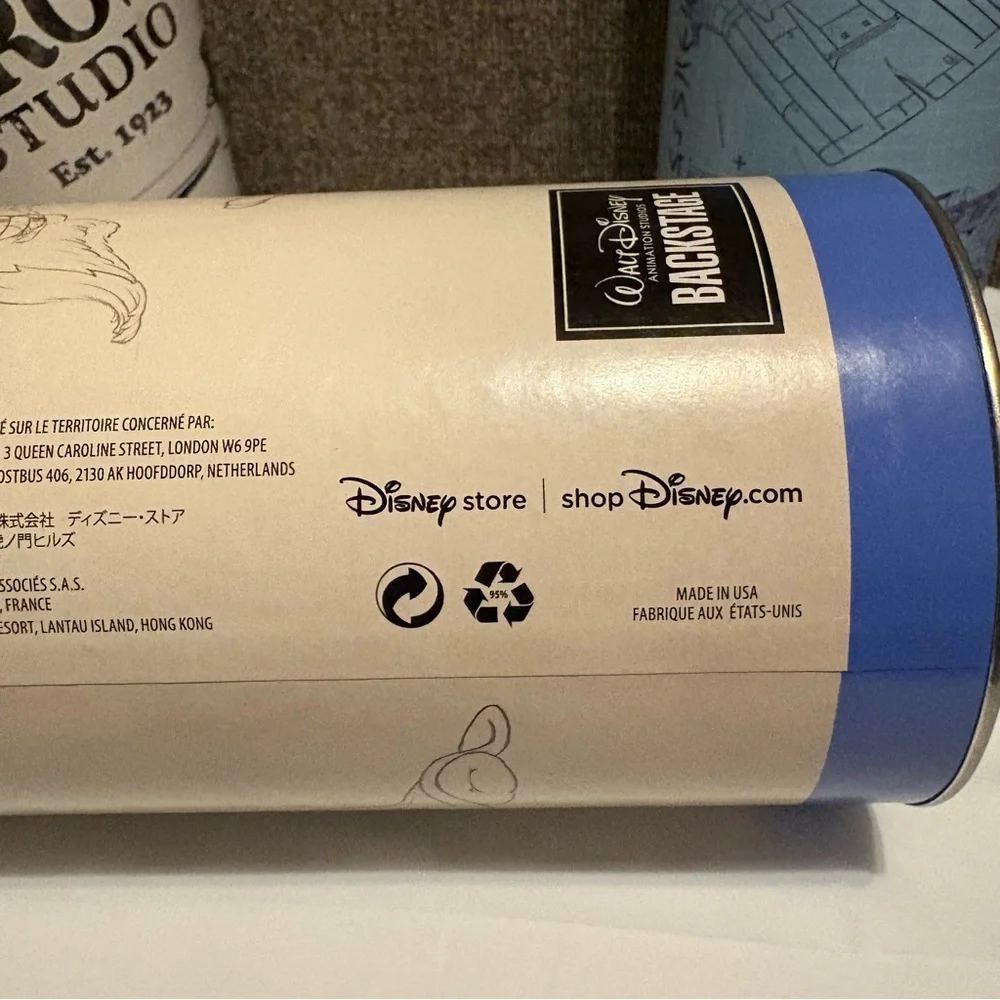 Disney Store‎ Disney Studios Collectible Canister Set of 3 Artsy Mickey Mouse